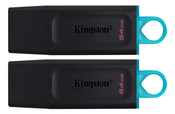 Kingston | Datatraveler Exodia   Usb Flashdrive   64 Gb   Usb 3.2 Gen 1 fra Kingston Technology
