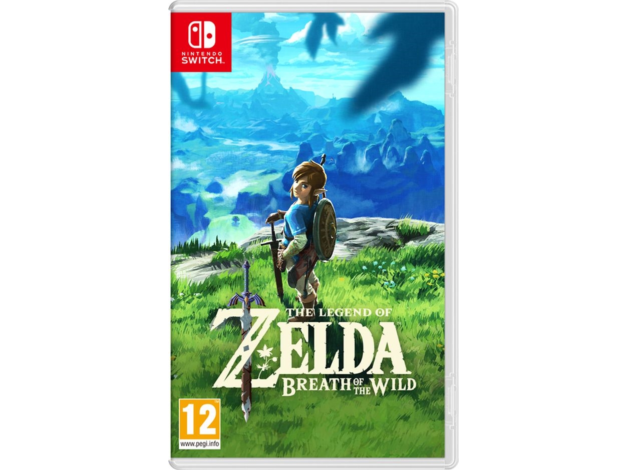 | The Legend Of Zelda: Breath Of The Wild Switch Ukv (engelsk Cover) fra Nintendo