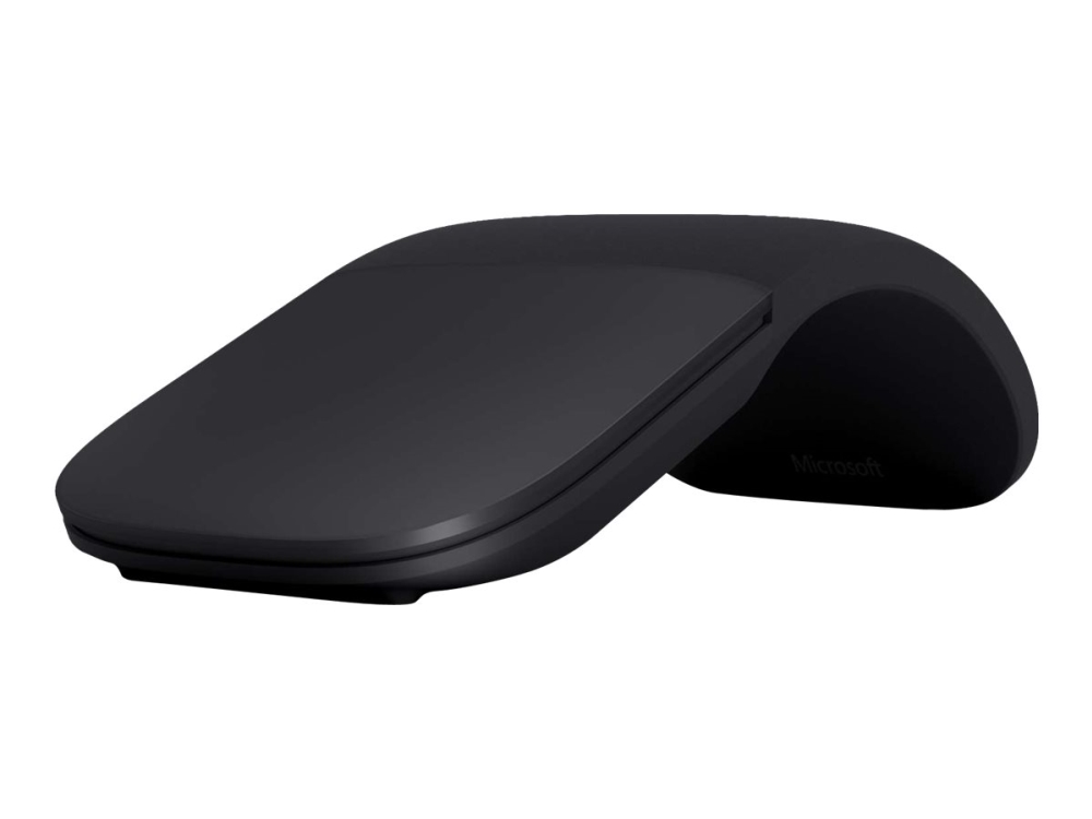 Arc Mouse   Mus   Optisk   2 Knapper   Trådløs   Bluetooth 4.1 Le   Sort fra Microsoft