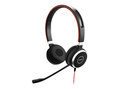 Jabra Evolve 40 Ms Stereo Headset På øret Kablet Usb, 3,5 Mm Jackstik Certified For Skype For Business fra Gn Audio