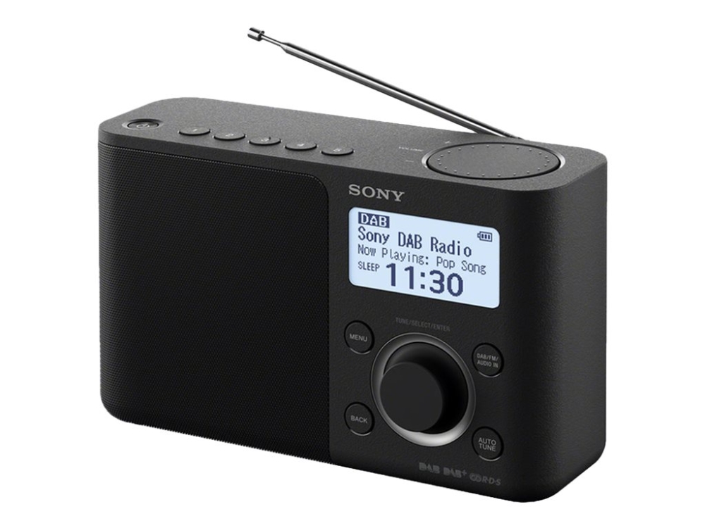Xdr S61d   Dab Bærbar Radio   Sort fra Sony