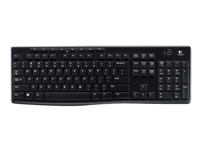 ® | Wireless Keyboard K270   Tastatur   Trådløs   2.4 Ghz   Nordisk fra Logitech