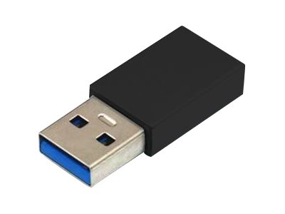 Usb Adapter   Usb Type A (han) Til 24 Pin Usb C (hun)   Usb 3.1   Sort fra Microconnect