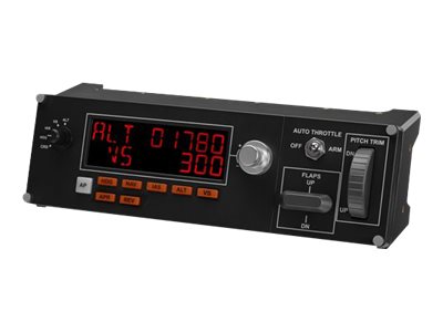 Multi Panel   Instrumentpanel Til Flysimulator   Kabling   For Pc fra Logitech