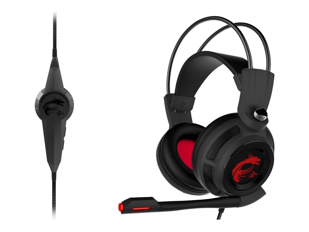 Ds502   Headset   Fuld Størrelse   Kabling   Usb fra Msi