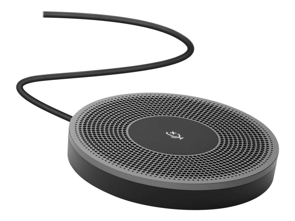 Expansion Mic For Meetup Mikrofon For Small Room Solution For Google Meet, For Microsoft Teams Rooms, For Zoom Rooms fra Logitech