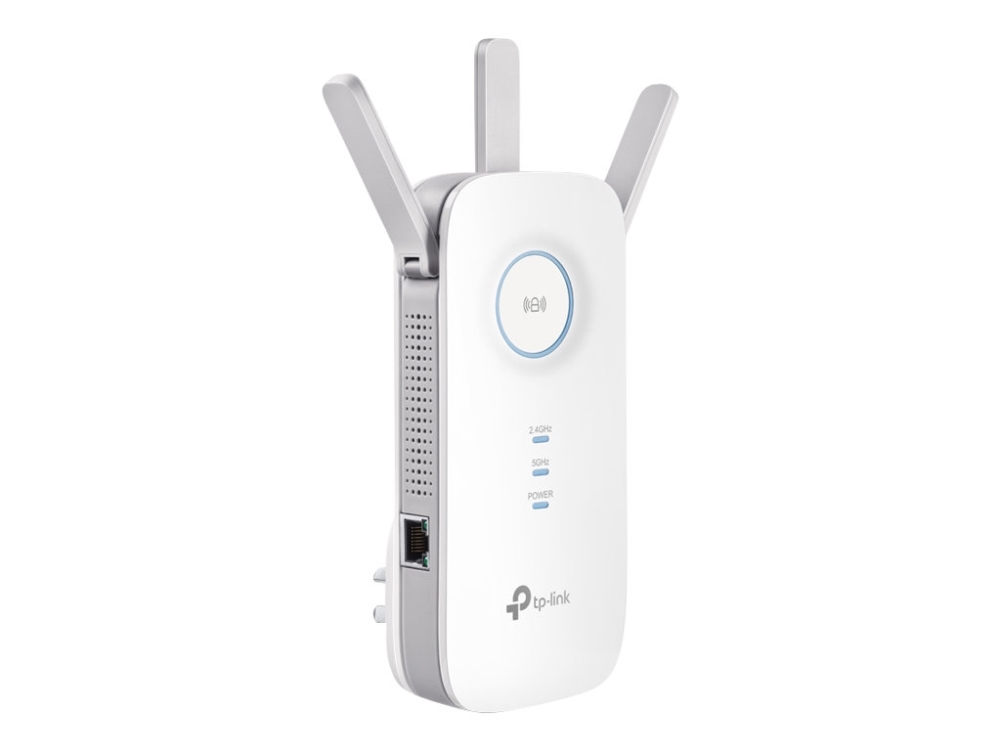Tp Link Re450 Wi Fi Range Extender   Wifi Rækkeviddeforlænger   Gige   Wi Fi 5   2.4 Ghz, 5 Ghz fra Tp-link