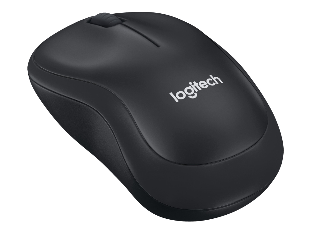 ® | M220 Silent   Mus   Optisk   3 Knapper   Trådløs   2.4 Ghz   Trådløs Modtager (usb)   Brunsort fra Logitech