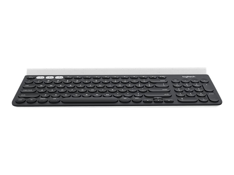 K780 Multi Device   Tastatur   Bluetooth   Pan Nordisk   Sort Hvid fra Logitech