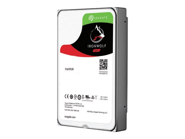 Ironwolf St8000vn004   Harddisk   8 Tb   Intern   3,5"   Sata 6gb S   7200 Rpm   Buffer: 256 Mb fra Seagate