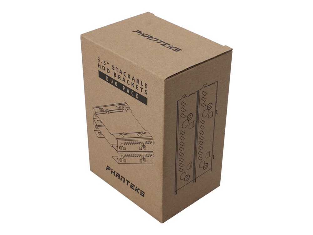 Ph Hddkt_03   Konsol For Harddisk   Kapacitet: 1 Harddisk (3,5"), 1 Harddisk (2,5") (pakke Med 2) fra Phanteks