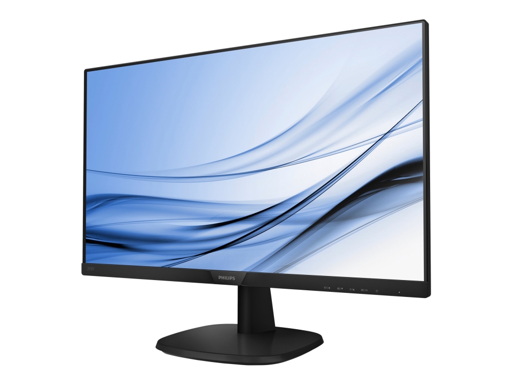 V Line 243v7qdab   Led Skærm   24" (23.8" Til At Se)   1920 X 1080 Full Hd (1080p) @ 60 Hz   Ips   250 Cd M²   1000:1   5 Ms   Hdmi, Dvi D, V fra Philips