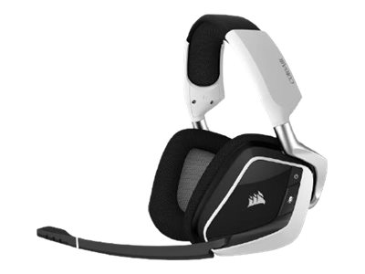Corsair Gaming Void Rgb Elite   Headset   Fuld Størrelse   2,4 Ghz   Trådløs   Hvid fra Corsair Microsystems