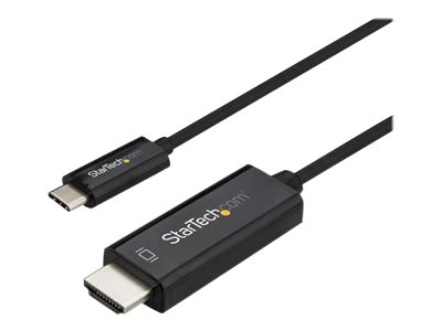 6ft (2m) Usb C To Hdmi Cable, 4k 60hz Usb Type C To Hdmi 2.0 Video Adapter Cable, Thunderbolt 3 Compatible, Laptop To Hdmi Monitor Displ fra Startech.com