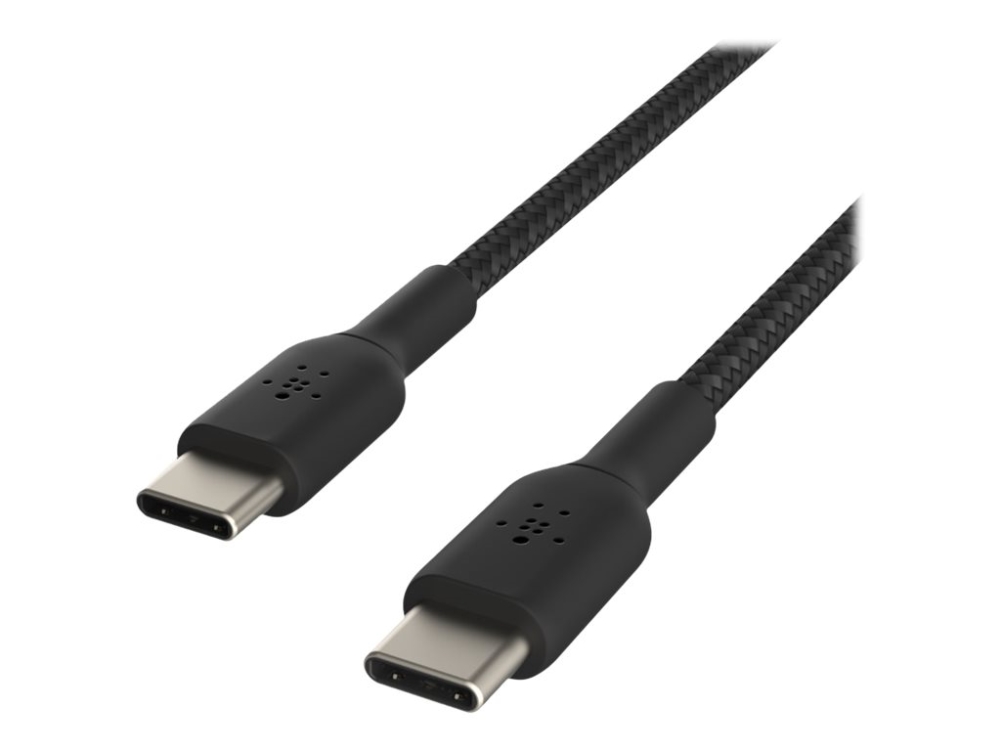 Belkin Boostcharge   Usb Kabel   24 Pin Usb C (han) Til 24 Pin Usb C (han)   1 M   Sort fra Belkin Components