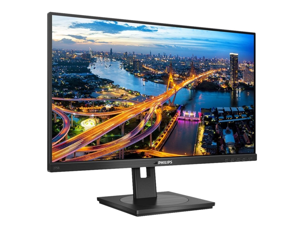 B Line 275b1   Led Skærm   27" (27" Til At Se)   2560 X 1440 Qhd @ 75 Hz   Ips   300 Cd M²   1000:1   4 Ms   Hdmi, Dvi D, Displayport   Højta fra Philips
