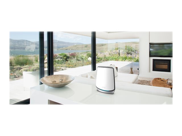 Orbi Rbs850   Wifi Rækkeviddeforlænger   4 Porte   1gbe   Wi Fi 6   2.4 Ghz, 5 Ghz   Desktop fra Netgear