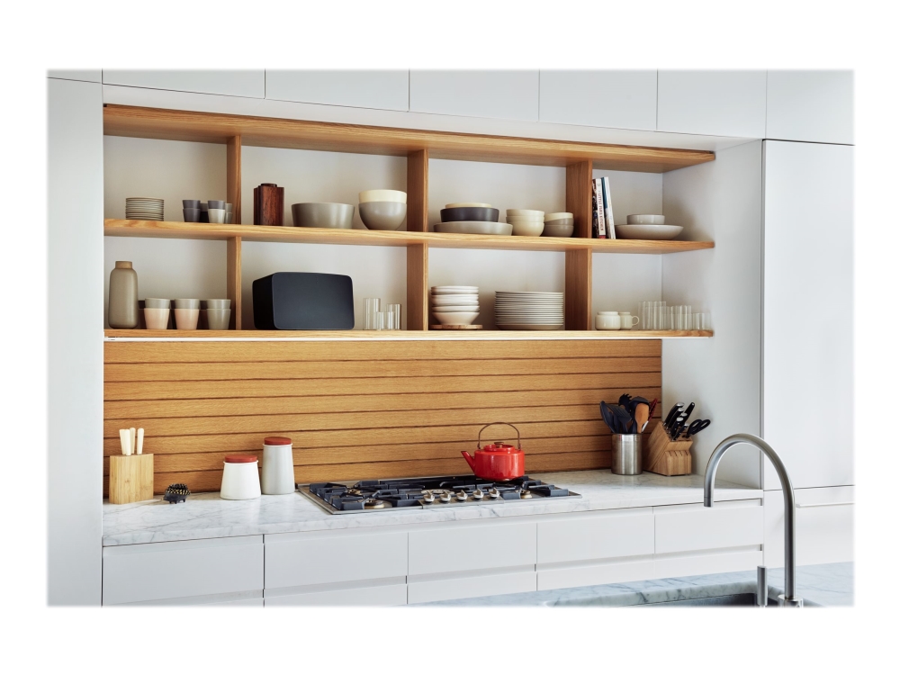 Five   Højttaler   Trådløs   Wi Fi   App Kontrolleret   2 Vejs   Sort fra Sonos