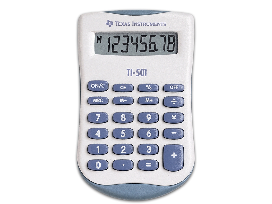 Lommeregner Texas Ti 501 fra Texas Instruments