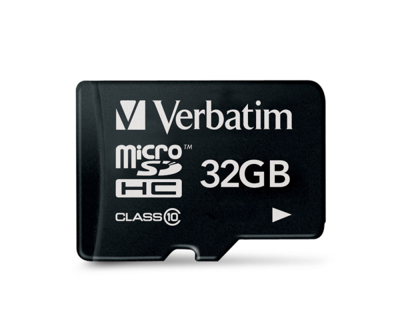 Flashhukommelseskort   32 Gb   Class 10   Microsdhc fra Verbatim