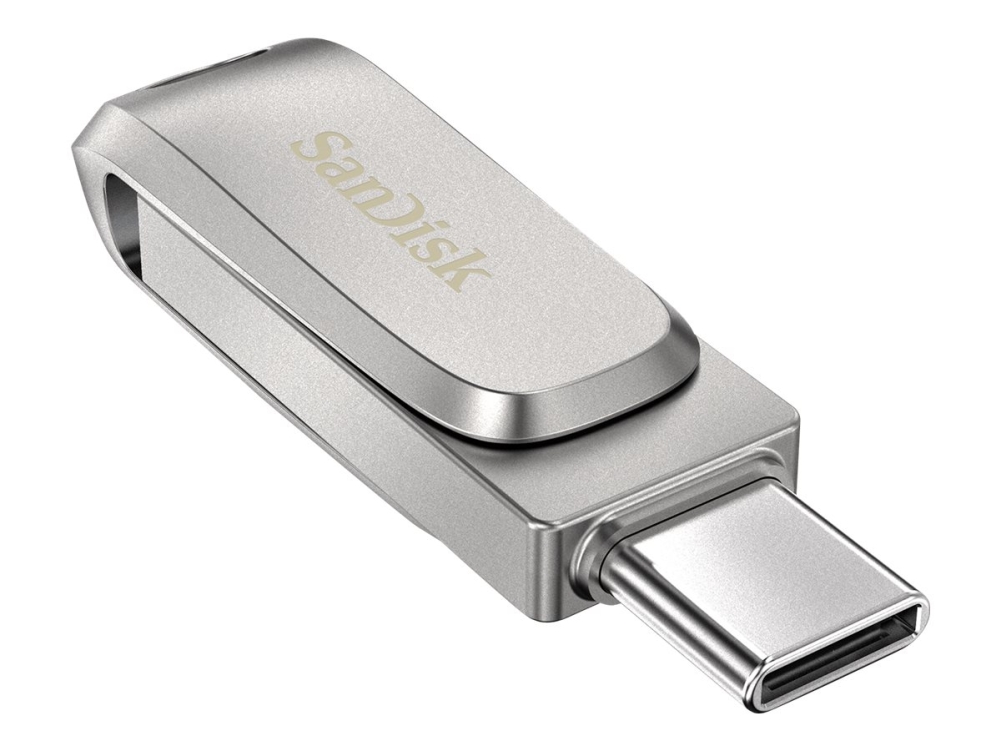 Ultra Dual Drive Luxe   Usb Flashdrev   1 Tb   Usb 3.1 Gen 1   Usb C fra Sandisk