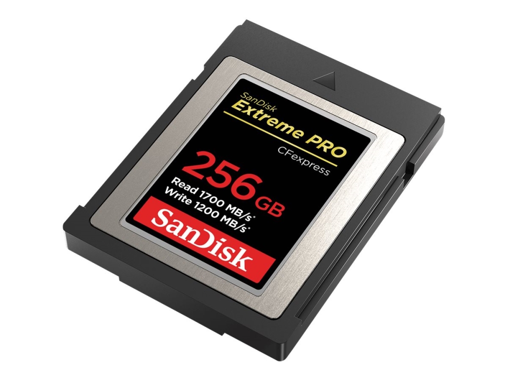 Extreme Pro   Flashhukommelseskort   256 Gb   Cfexpress fra Sandisk
