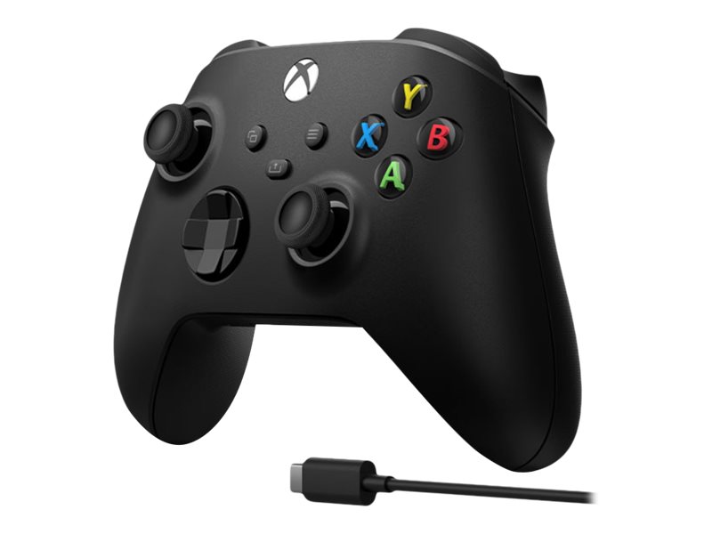 Xbox Wireless Controller + Usb C Cable   Gamepad   Trådløs   Bluetooth   For Pc,   Xbox One, Android, Ios,   Xbox Series S, fra Microsoft