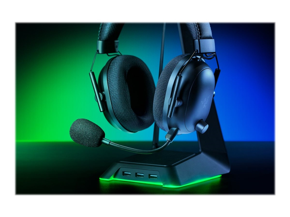 Blackshark V2 Pro   Headset   Fuld Størrelse   2,4 Ghz   Trådløs, Kablet   3,5 Mm Jackstik   Støjisolerende fra Razer