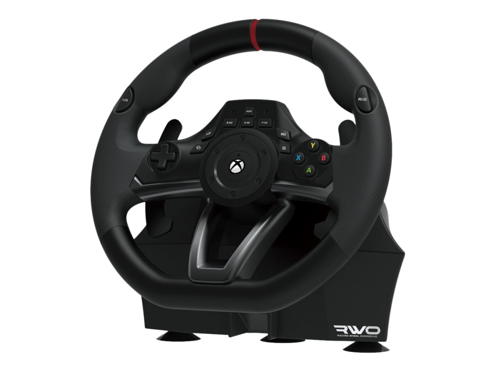 Racing Wheel Overdrive   Rat Og Pedalsæt   For Pc, Microsoft Xbox One, Microsoft Xbox Series S, Microsoft Xbox Series X fra Hori