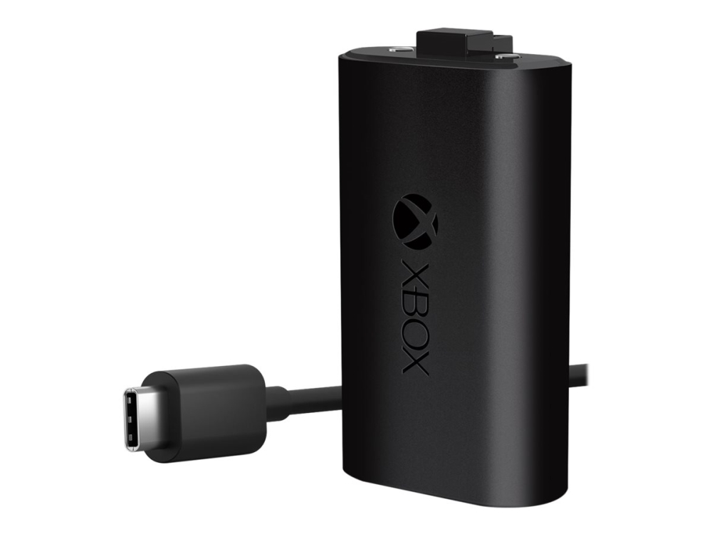 Xbox Rechargeable Battery + Usb C Cable   Ekstern Batteripakke   For Xbox Series S, Xbox Series X fra Microsoft