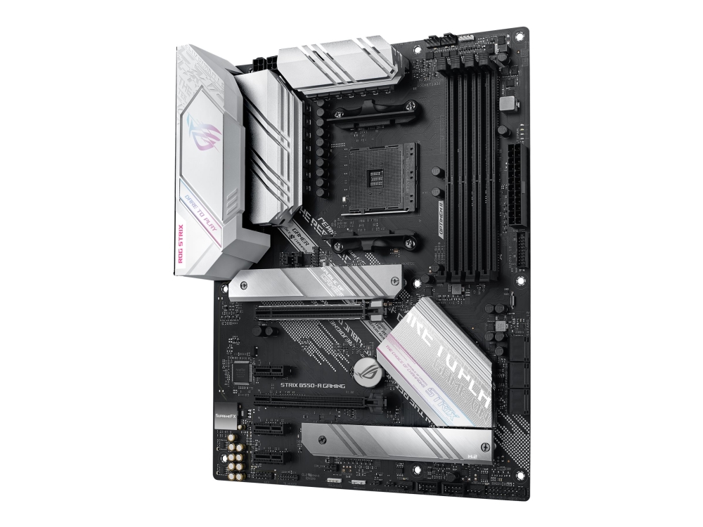 Rog Strix B550 A Gaming   Bundkort   Atx   Socket Am4   Amd B550 Chipset   Usb C Gen2, Usb 3.2 Gen 1, Usb 3.2 Gen 2   2.5 Gigabit Lan   Onboard fra Asus