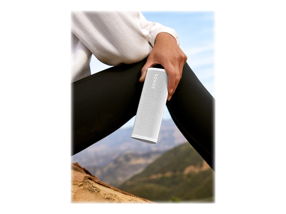 Roam   Smart Højttaler   Til Transportabel Brug   Ieee 802.11b G N Ac, Bluetooth   App Kontrolleret   2 Vejs   Måne Hvid fra Sonos