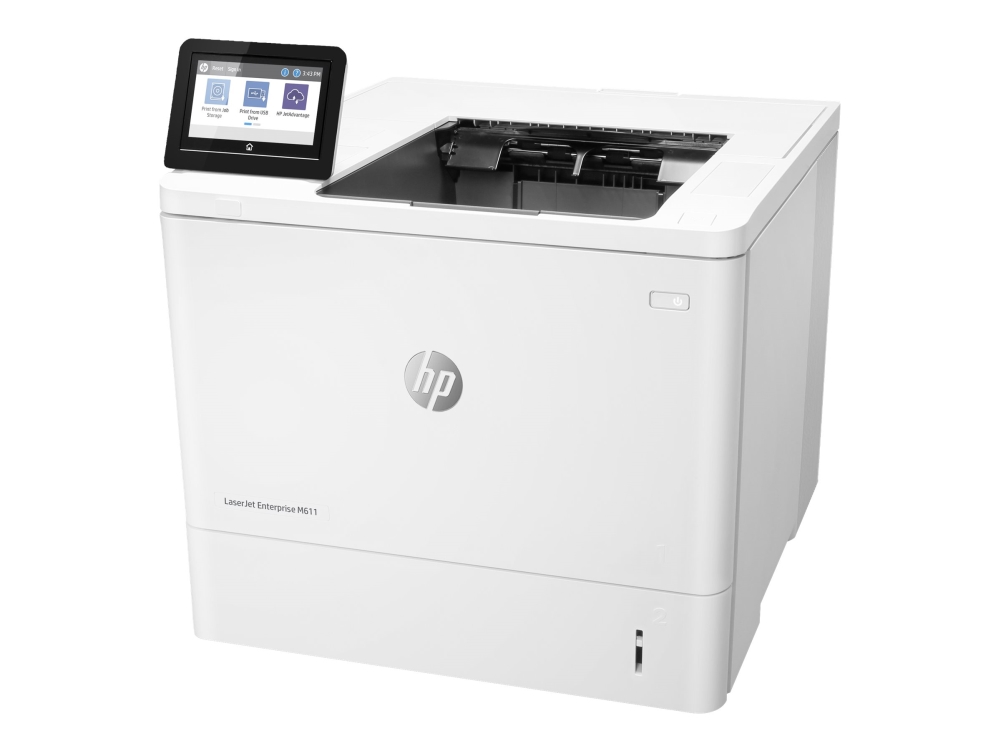 Laserjet Enterprise M611dn   Printer   S H   Duplex   Laser   A4 Legal   1200 X 1200 Dpi   Op Til 61 Spm   Kapacitet: 650 Ark   Usb 2.0, Gigabit L fra Hp
