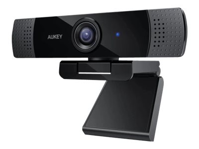 Pc Lm1e   Webcam   Farve   2 Mp   1920 X 1080   1080p   Audio   Usb fra Aukey