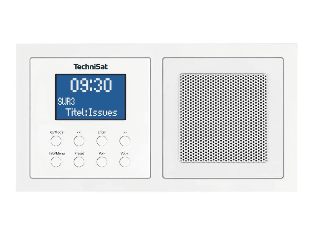 Digitradio Up 1   Dab Radio   1 X 2 Watt   Hvid fra Technisat