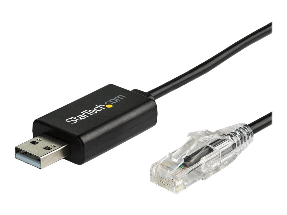 6 Ft (1.8 M) Cisco Usb Console Cable   Usb To Rj45 Rollover Cable   460kbps   Windows, Mac And Linux Compatible   M M (icusbrollovr)   S fra Startech.com
