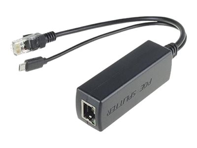 Poe Fordeler   Dc 48 V   Output Stikforbindelser: 1   Sort fra Microconnect