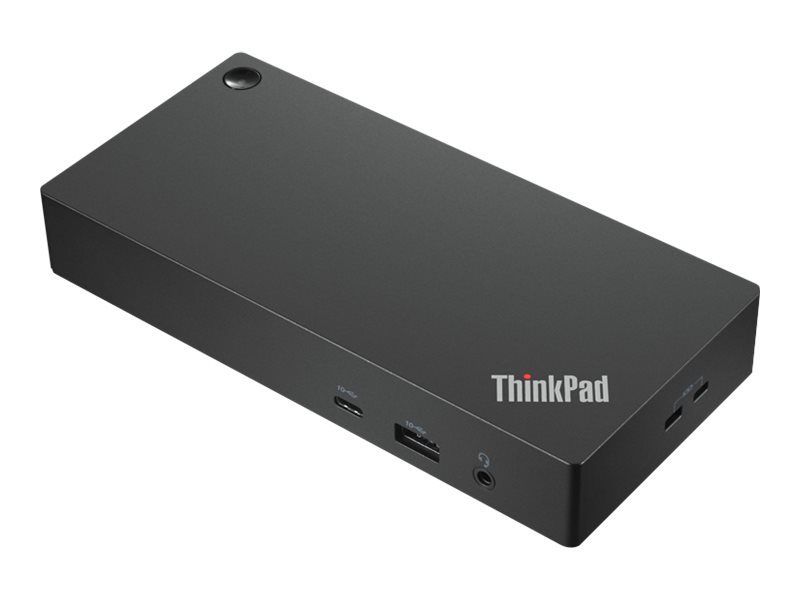 ® | Thinkpad Universal Usb C Dock   Dockingstation   Usb C   Hdmi, 2 X Dp   Gige   90 Watt   Sort fra Lenovo