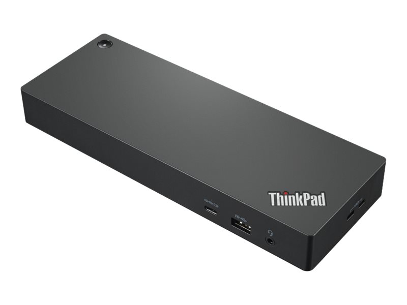 ® | Thinkpad Thunderbolt 4 Workstation Dock   Portreplikator   Thunderbolt 4   Hdmi, 2 X Dp, 2 X Thunderbolt   Gige   300 Watt   Sort fra Lenovo