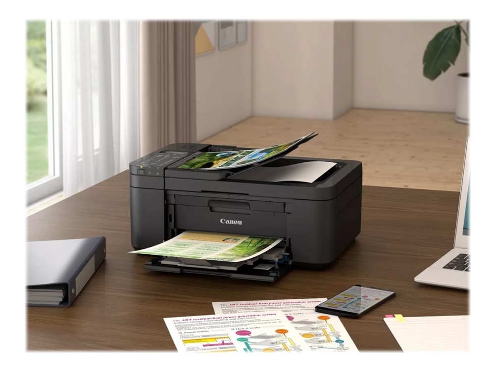 Pixma Tr4650 Multifunktionsprinter Farve Blækprinter A4 (210 X 297 Mm), Legal (216 X 356 Mm) (original) A4 Legal (medie) Op Til 6.4 fra Canon