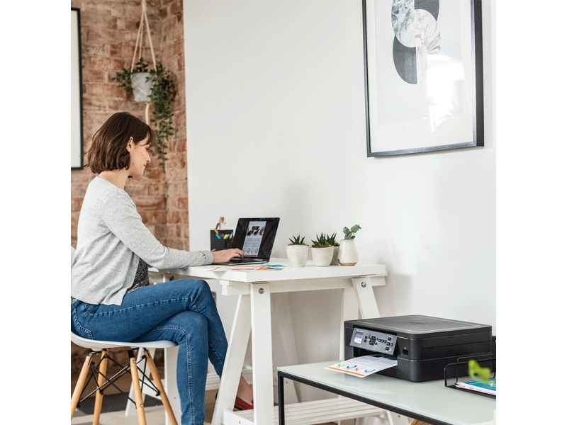 Dcp J1050dw   Multifunktionsprinter   Farve   Blækprinter   A4 Letter (medie)   Op Til 13 Spm (kopiering)   Op Til 17 Spm (udskriver)   150 A fra Brother