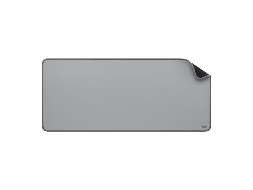 ® | Desk Mat Studio Series   Musemåtte   Mellemgrå fra Logitech