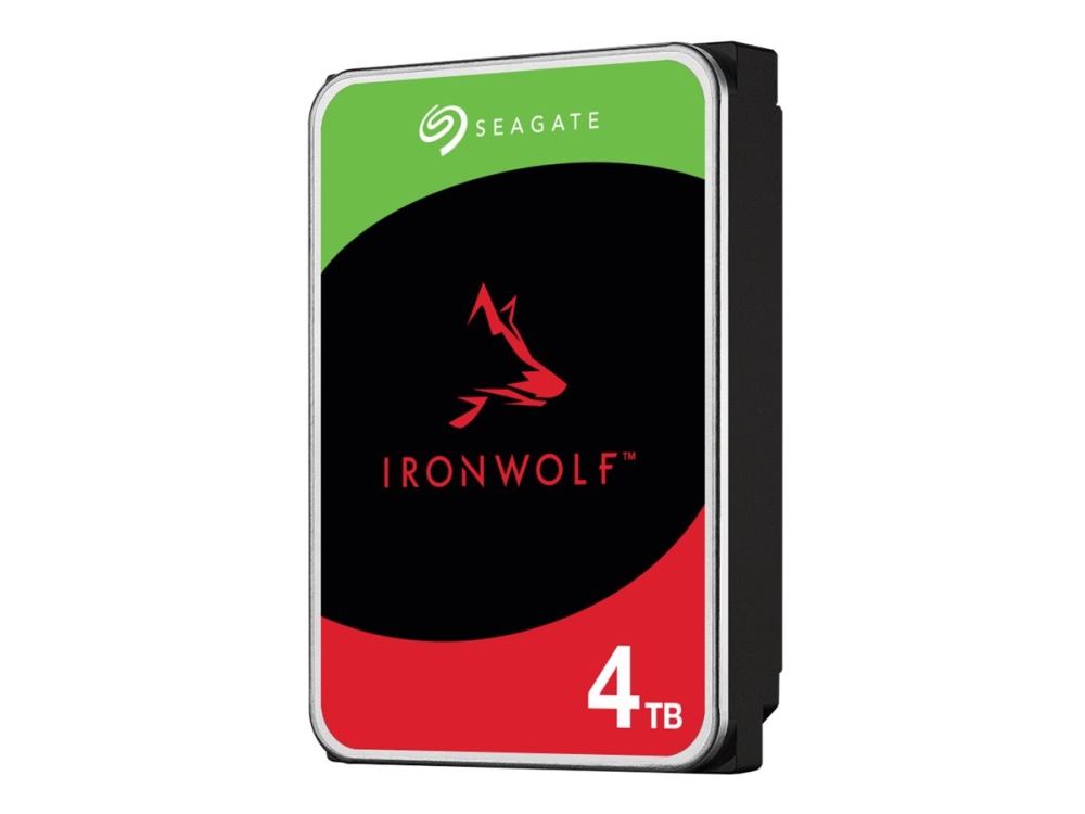 Ironwolf St4000vn006   Harddisk   4 Tb   Intern   Sata 6gb S   5400 Rpm   Buffer: 256 Mb   Med 3 års   Rescue Data Recovery fra Seagate