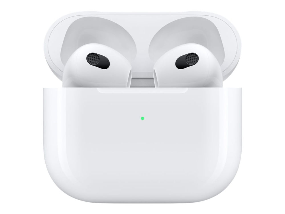 Airpods With Magsafe Charging Case   3. Generation   ægte Trådløse øretelefoner Med Mik.   ørespids   Bluetooth fra Apple