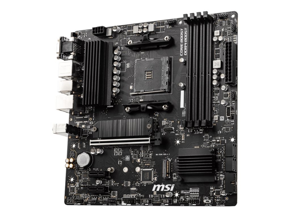 B550m Pro Vdh   Bundkort   Micro Atx   Socket Am4   Amd B550 Chipset   Usb C Gen1, Usb 3.2 Gen 1   Gigabit Lan   Onboard Grafik (cpu Påkrævet)   fra Msi