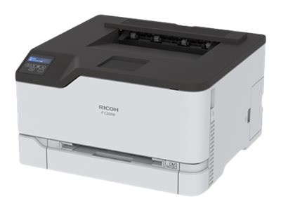 C200w   Printer   Farve   Duplex   Laser   A4   2400 X 600 Dpi   Op Til 24 Spm (mono)   Op Til 24 Spm (farve)   Kapacitet: 250 Ark   Usb 2.0, L fra Ricoh