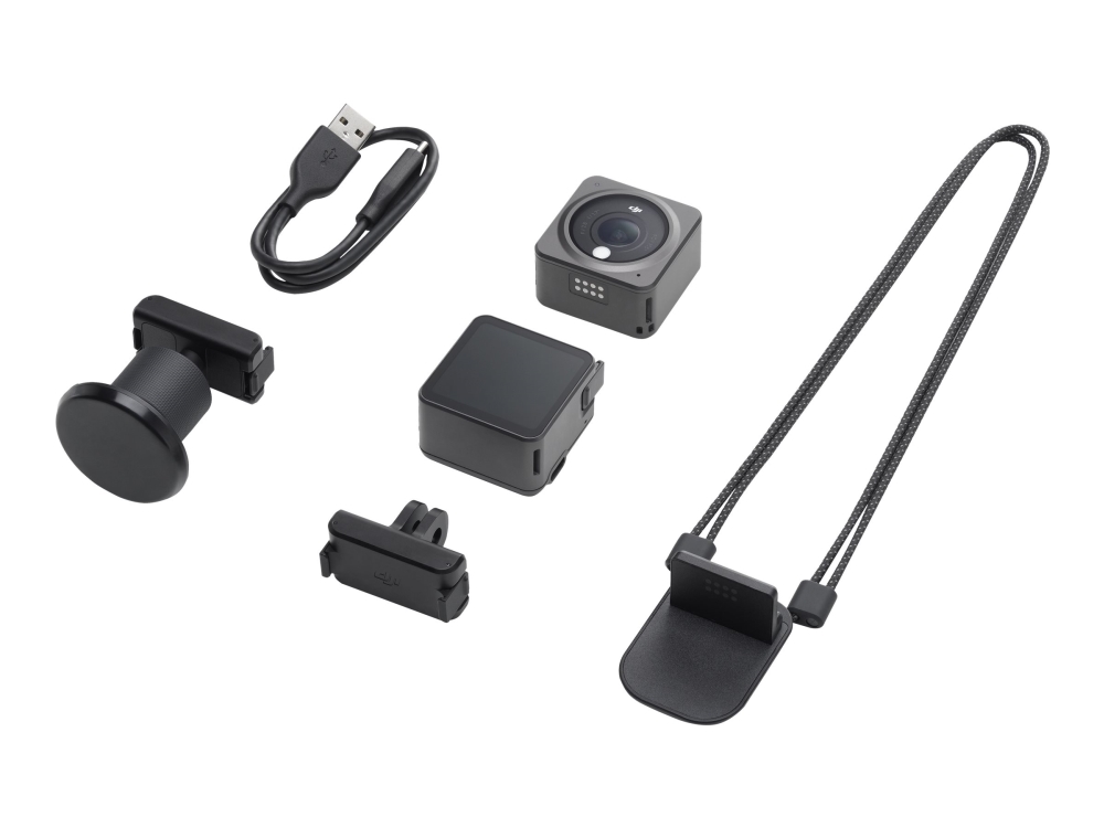 Action 2   Action Kamera   4k   60 Fps   12.0 Mp   Wi Fi, Bluetooth   Undervands Op Til 10 M fra Dji