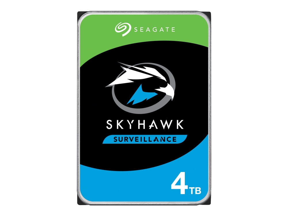 Skyhawk St4000vx016 Harddisk 4 Tb Intern 3.5" Sata 6gb S Buffer: 256 Mb Med 3 års Rescue Data Recovery fra Seagate