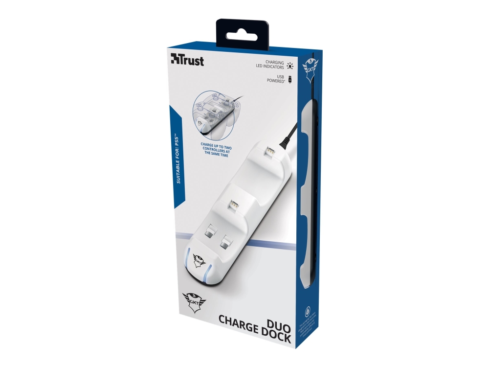 Gxt 251 Duo Charging Dock Ps5 fra Trust Computer Products