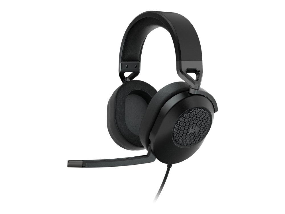 Corsair Gaming Hs65 Surround   Headset   Fuld Størrelse   Kablet   3,5 Mm Jackstik   Kulsort fra Corsair Microsystems